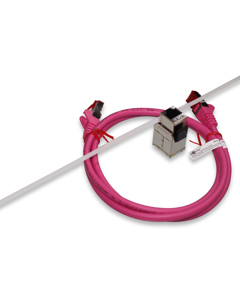 Strain relief RJ45 for climate computer